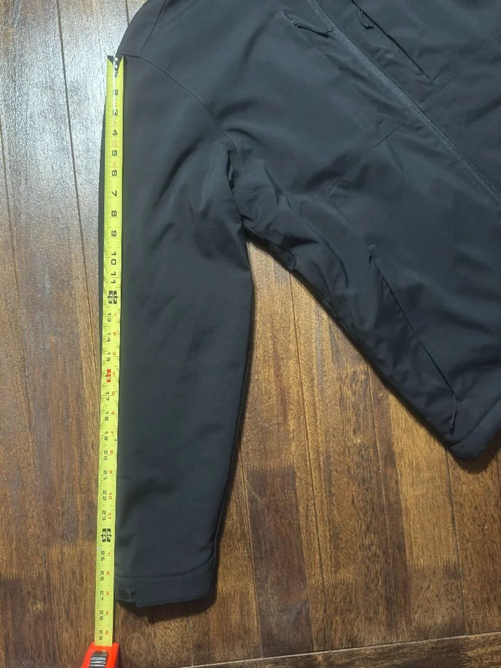 The North Face Apex Elevation Jacket Mens Medium Black Full Zip Hooded Insulated
